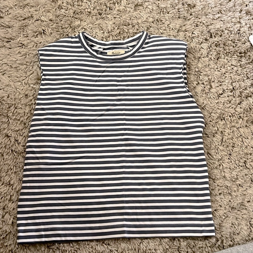 Madewell padded muscle tee